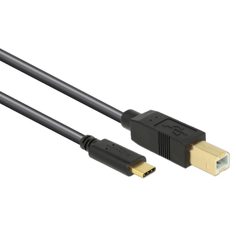 USB C Kabel USB C naar USB B Winkel: Bestel goedkoop uw USB C naar USB B