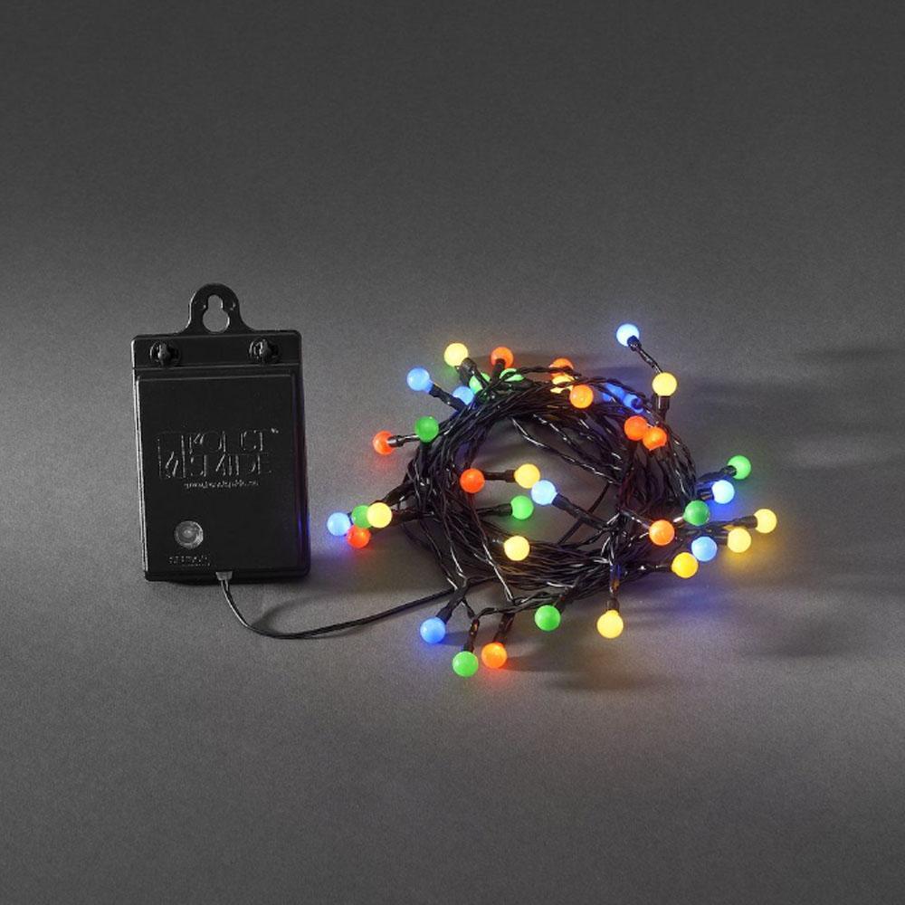 Kerstverlichting op batterij Afbeelding