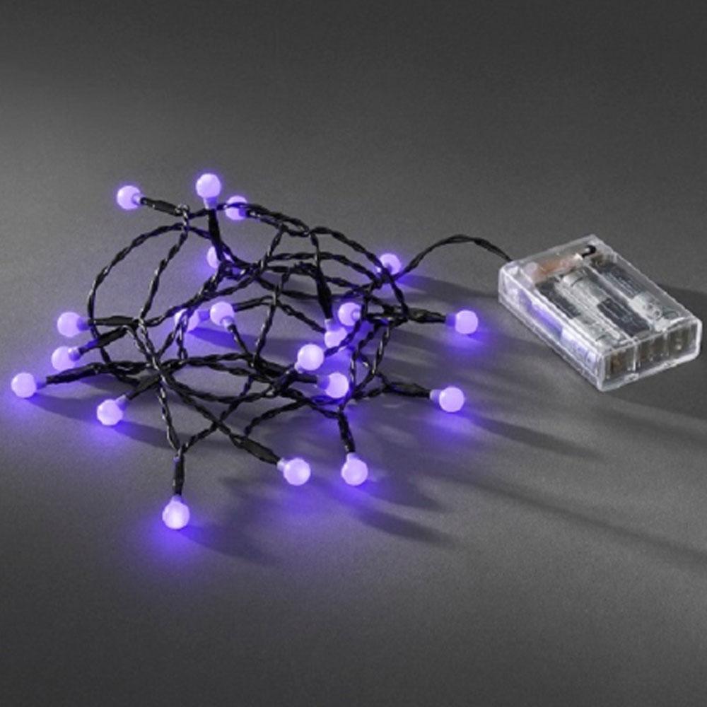 Kerstverlichting op batterij Afbeelding
