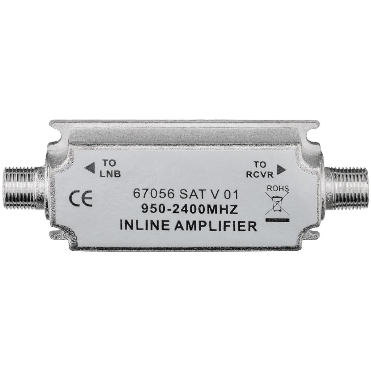 In-line antenne versterker - F-Connector