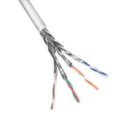 Image of DeLock Flex Cable Cat.6 S/FTP 100m grey CCA LSOH