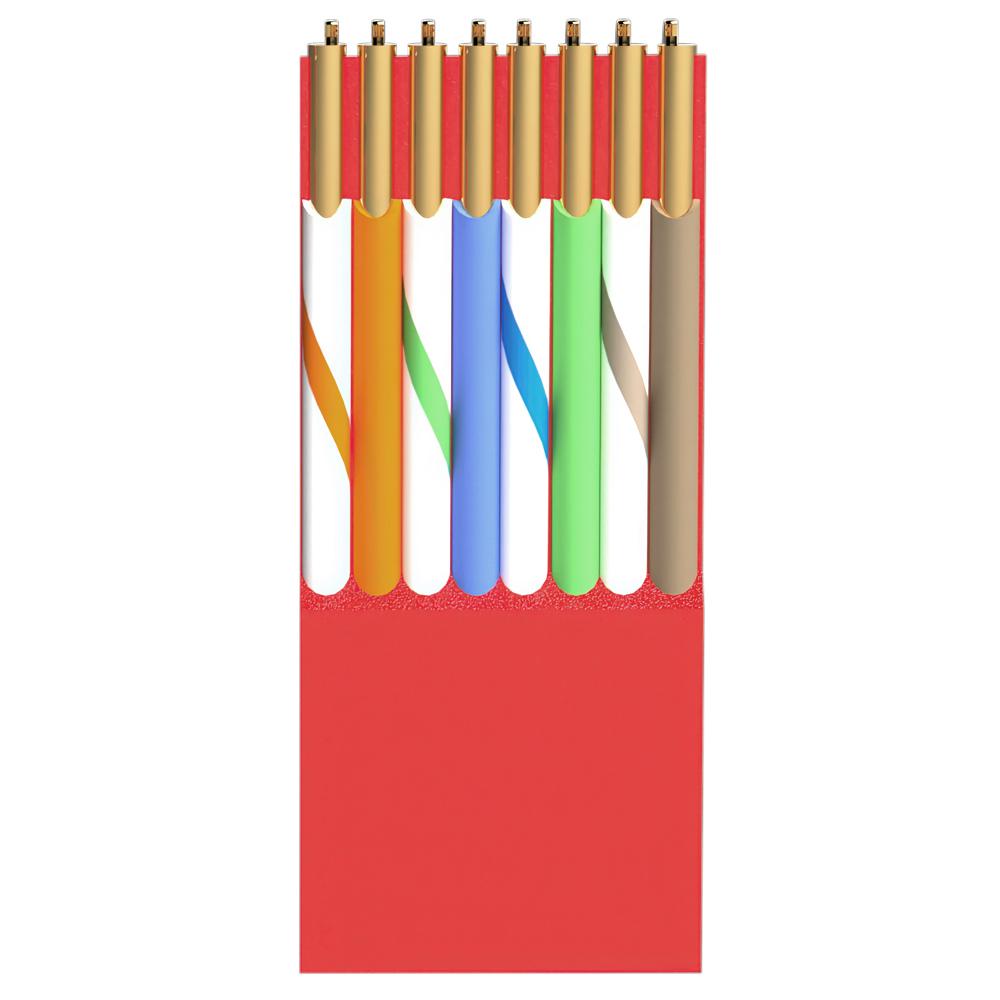 U/UTP Cat 5e - 15 meter - Rood - Allteq