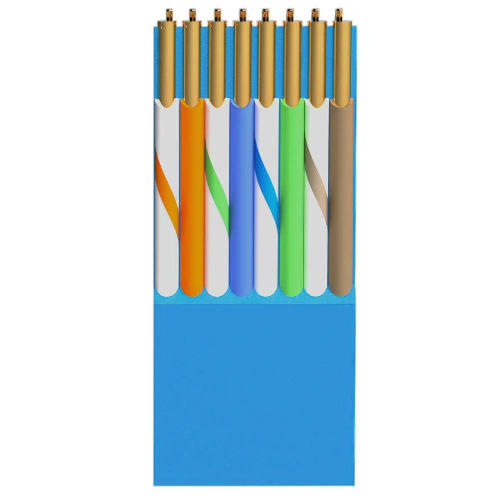 U/UTP Cat 5e - 25 meter - Blauw - Allteq