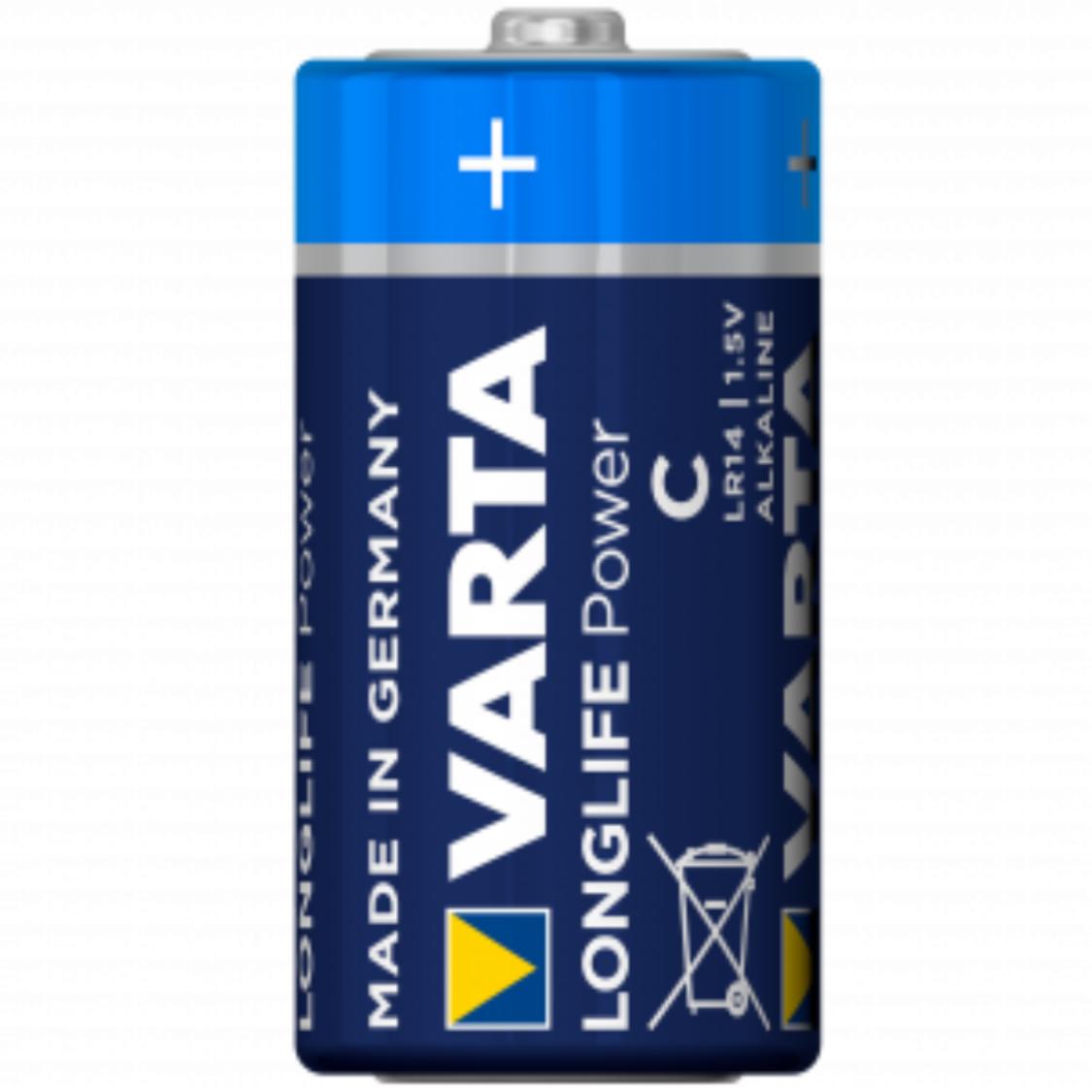 C Batterij - Alkaline - Varta