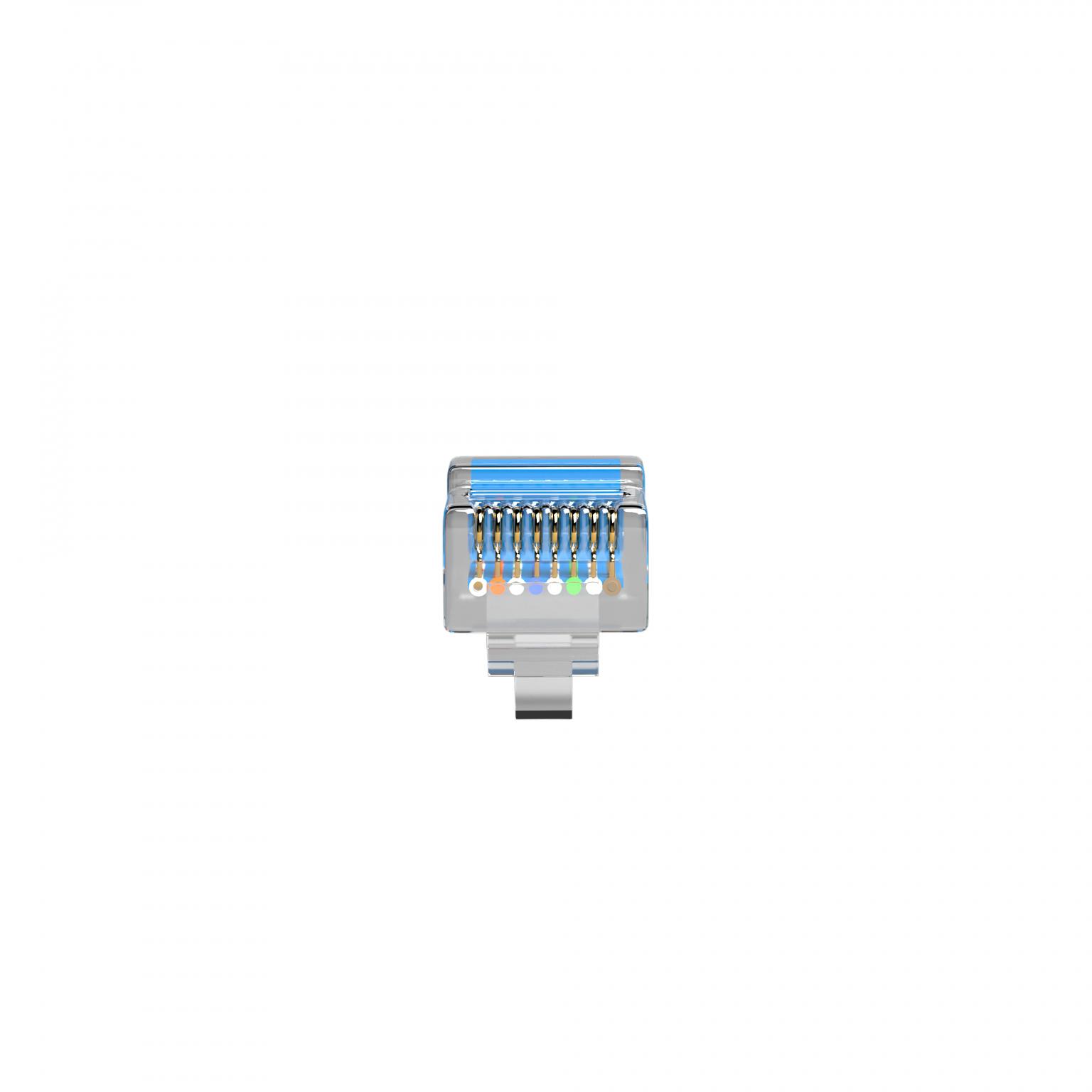 U/UTP Cat 5e - 1 meter - Blauw - Allteq