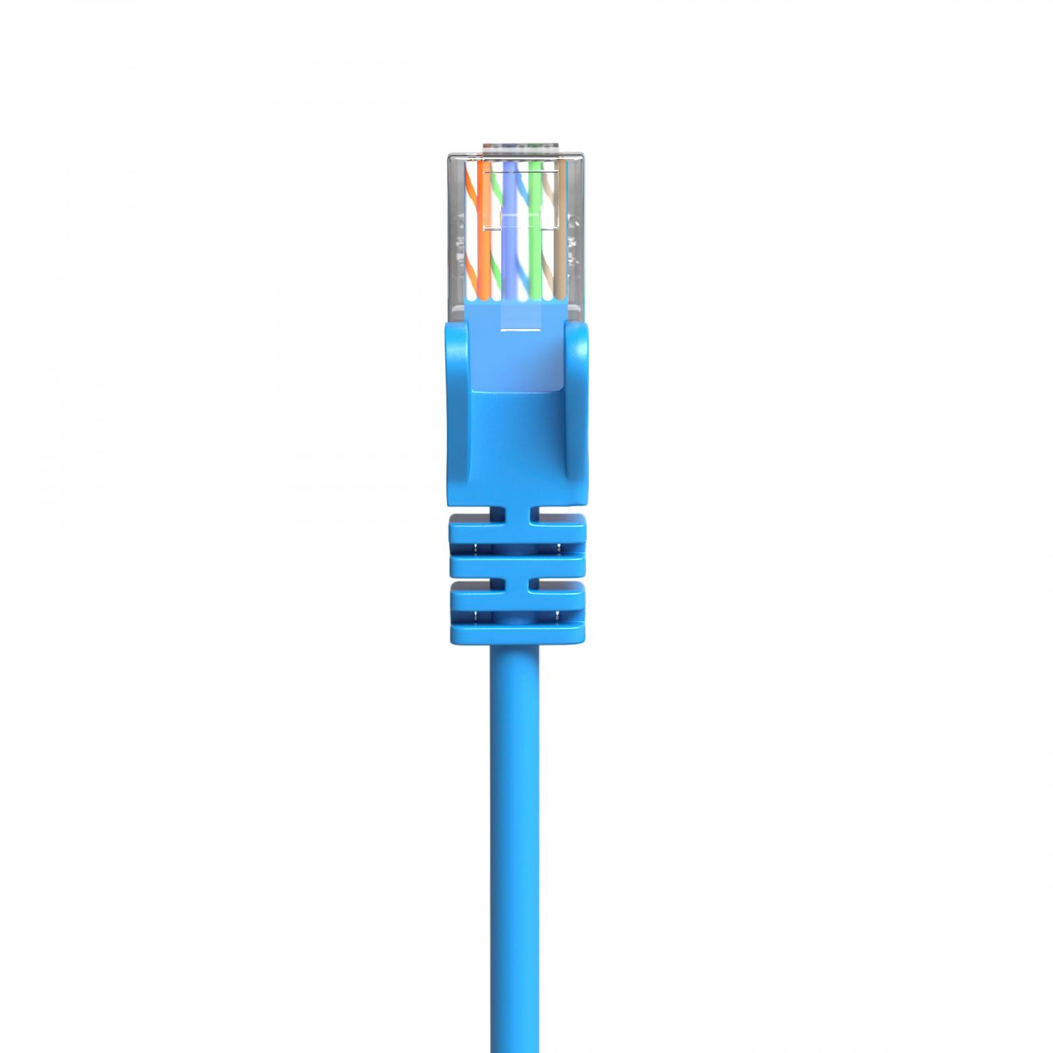 U/UTP Cat 5e - 1 meter - Blauw - Allteq