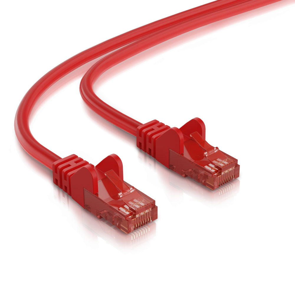 U/UTP Cat 6 - 20 meter - Rood - Allteq