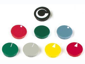Deksel voor 15mm draaiknop (geel) - HQ Products