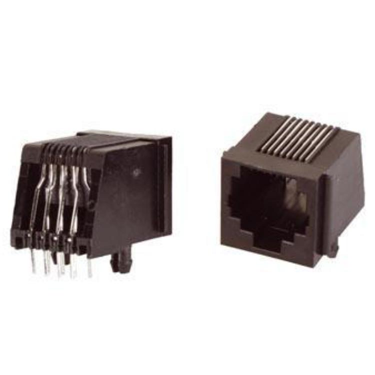 Image of Modulaire Connectors Rj45 8p8c Voor Pcb. Haaks - (25 st.)