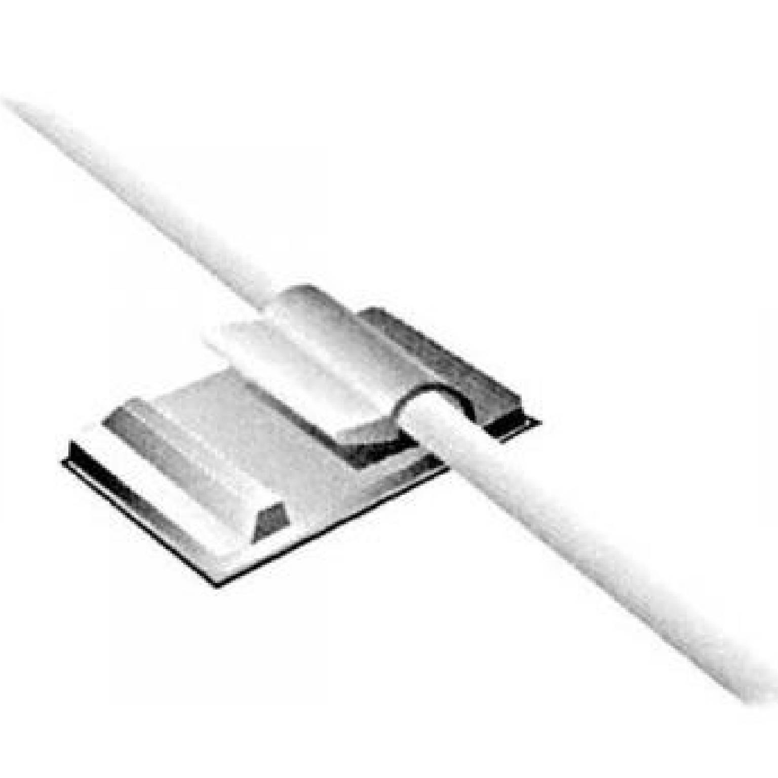 Zelfklevende kabelclip - Max. Ø 4 mm - HQ Products