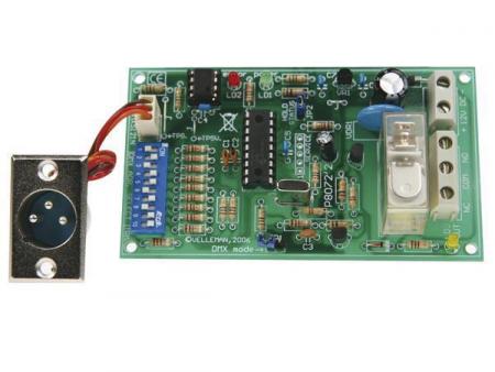 Image of DMX gestuurde relais - Velleman-Kit