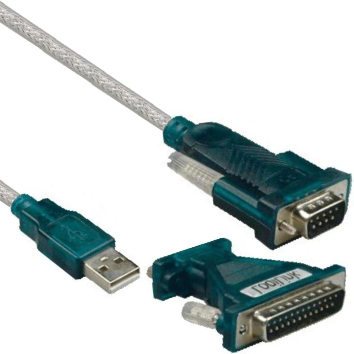 Image of USB naar RS232 - 1.8 meter - Techtube Pro
