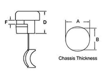 Trekontlasting voor platte kabel - HQ Products