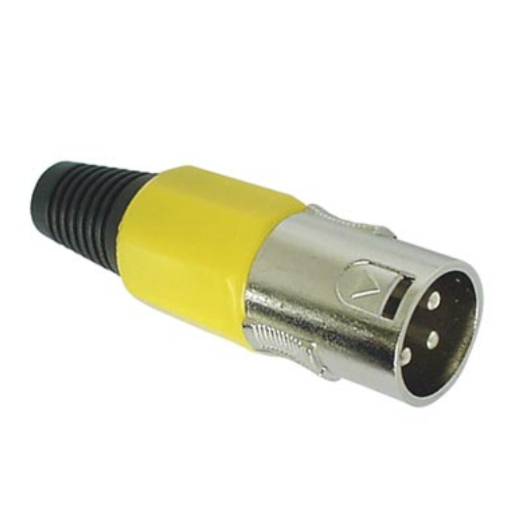 Xlr stekker 3 polig - HQ Products