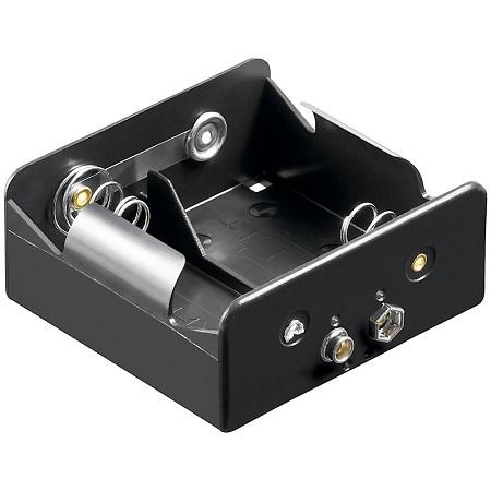 2x D batterij houder