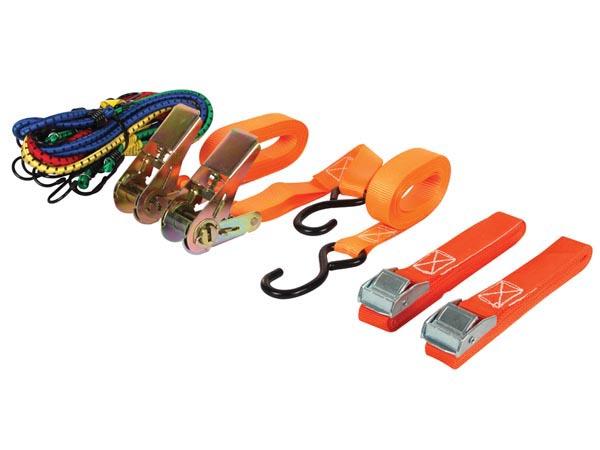 Spanriem- en snelbinder set - Perel