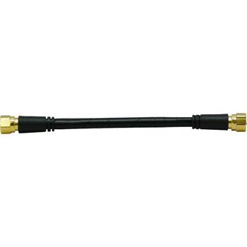 F-connector kabel - 0.15 meter - Zwart - SKT