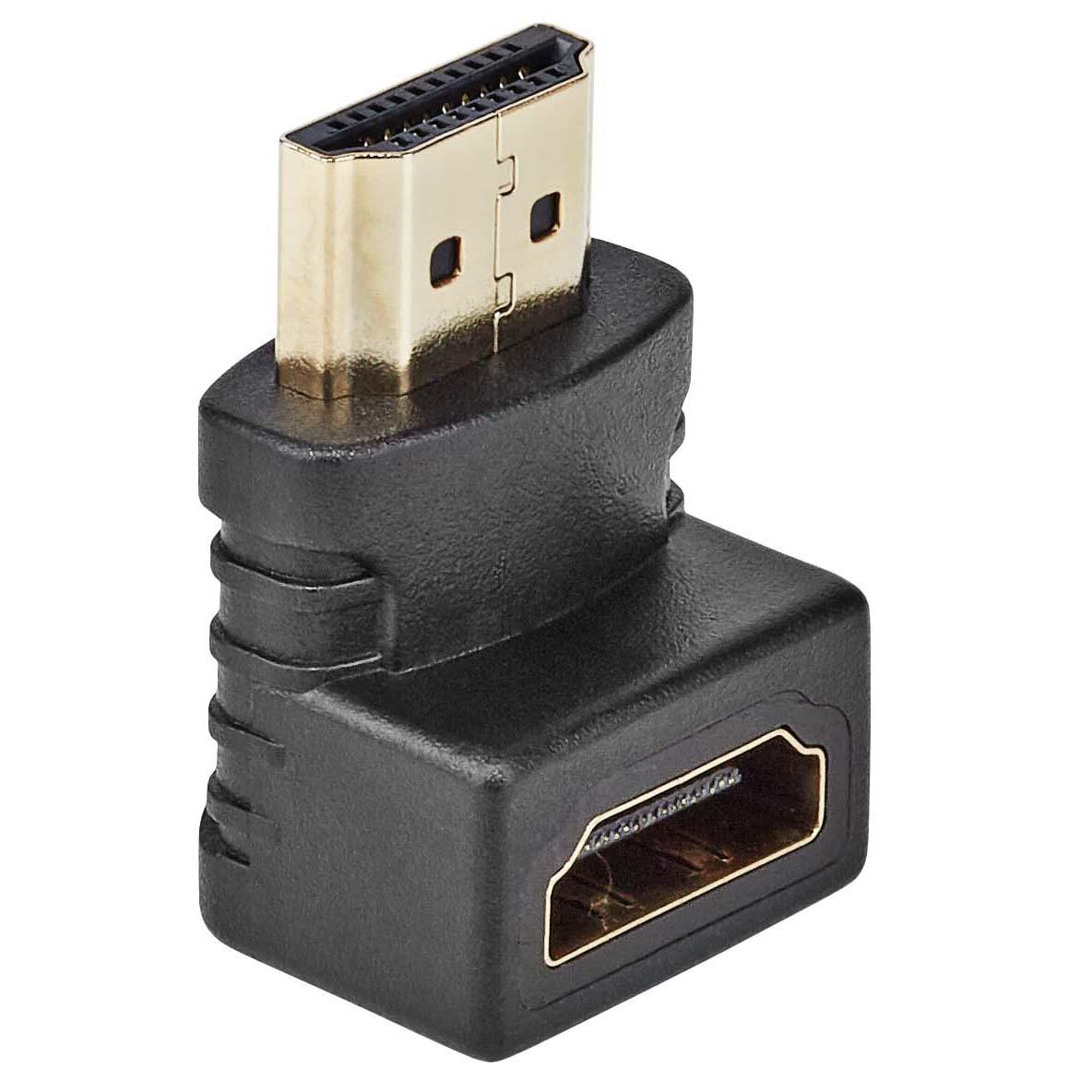 HDMI verloopstekker haaks - Allteq