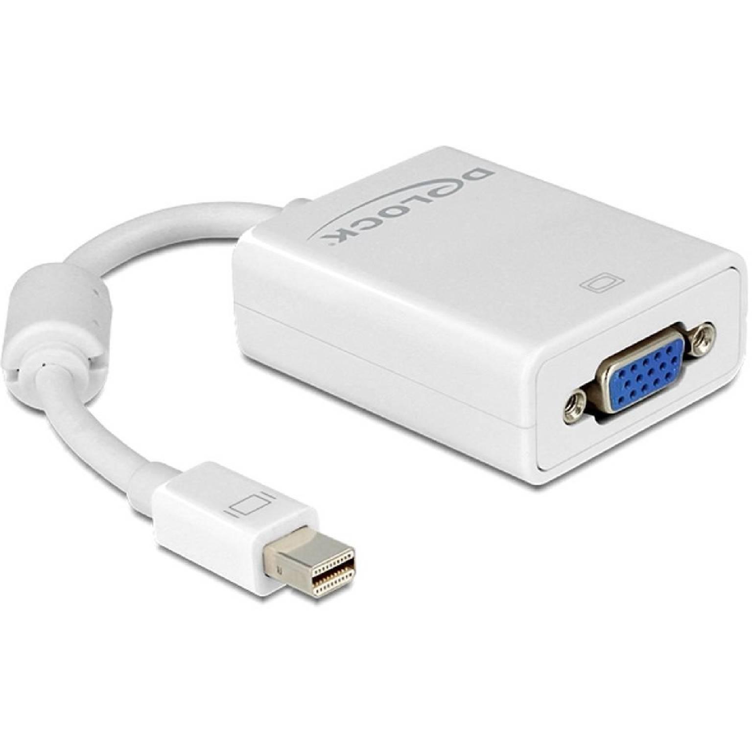 Mini DisplayPort naar VGA adapter - Delock