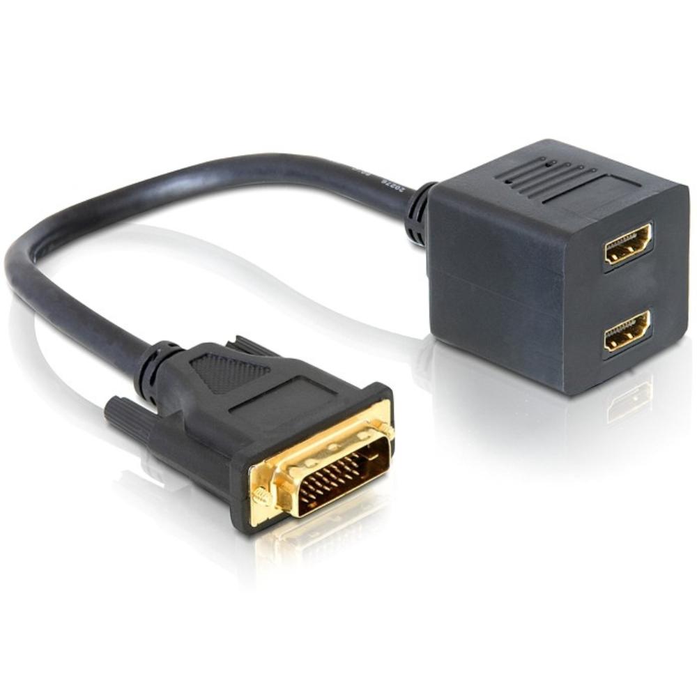 DVI-D naar HDMI splitter