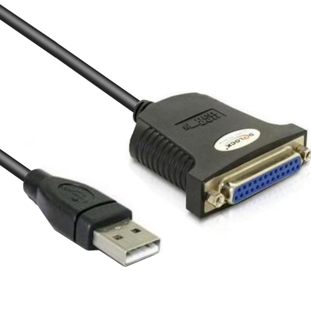 USB A naar 25p D-sub printerkabel - Delock
