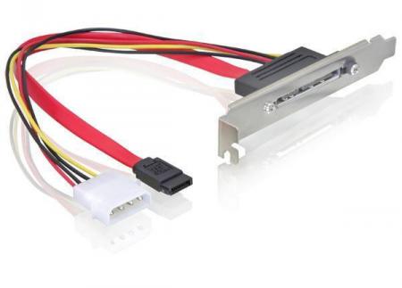 Image of DeLOCK Slot bracket SATA / SATA 22 pin