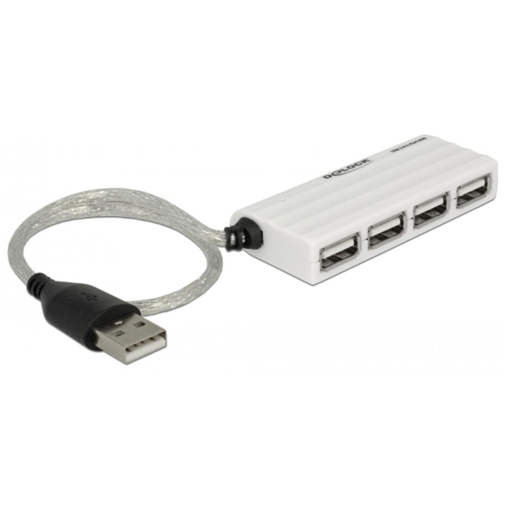 Image of DeLOCK USB 2.0 external 4-port HUB