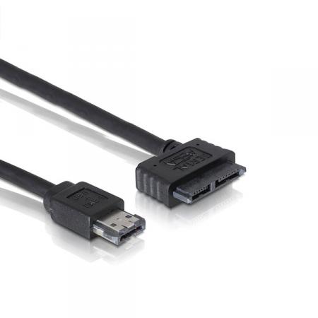 Image of DeLOCK Cable eSATAp / Slimline SATA13pin, 1m