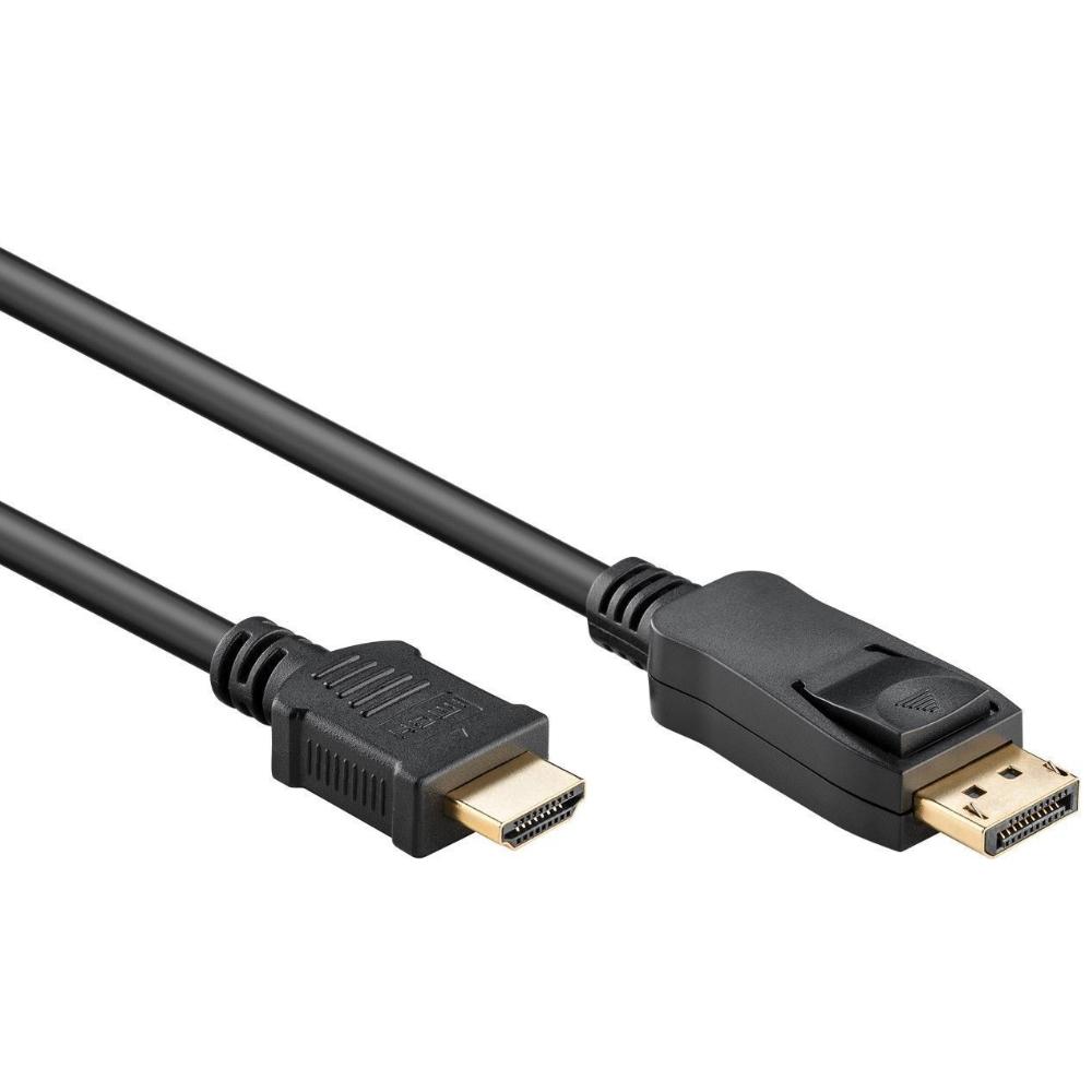 Image of DeLOCK Cable Displayport > HDMI m/m 2m
