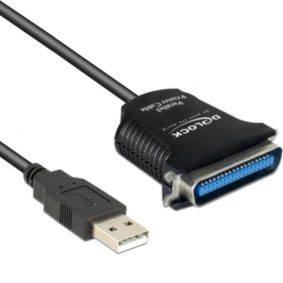 USB A naar 36p D-sub printerkabel - Delock