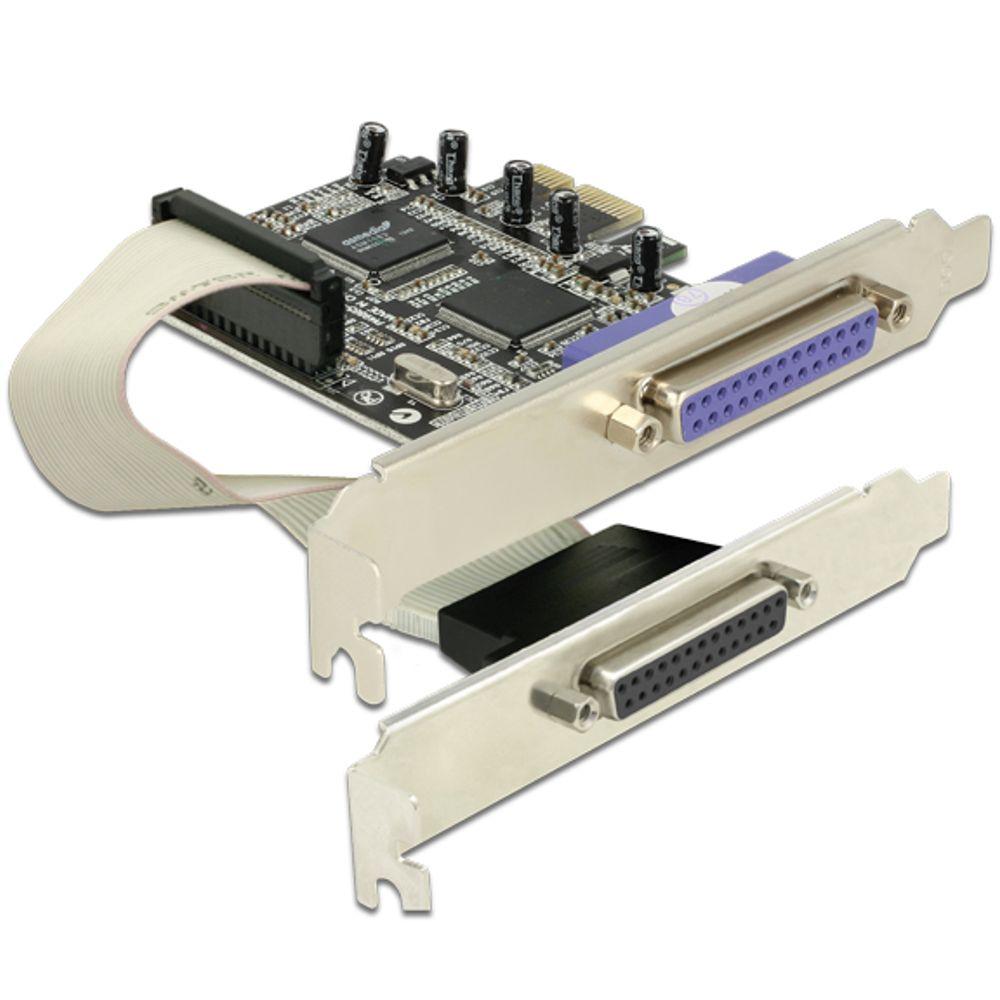 PCI Express Kaart - 2x Parallel - Delock