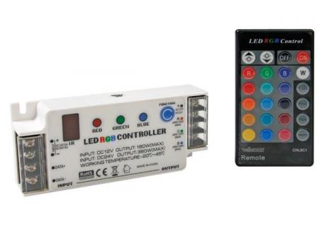 Image of RGB LEDCONTROLLER MET AFSTANDSBEDIENING - Velleman