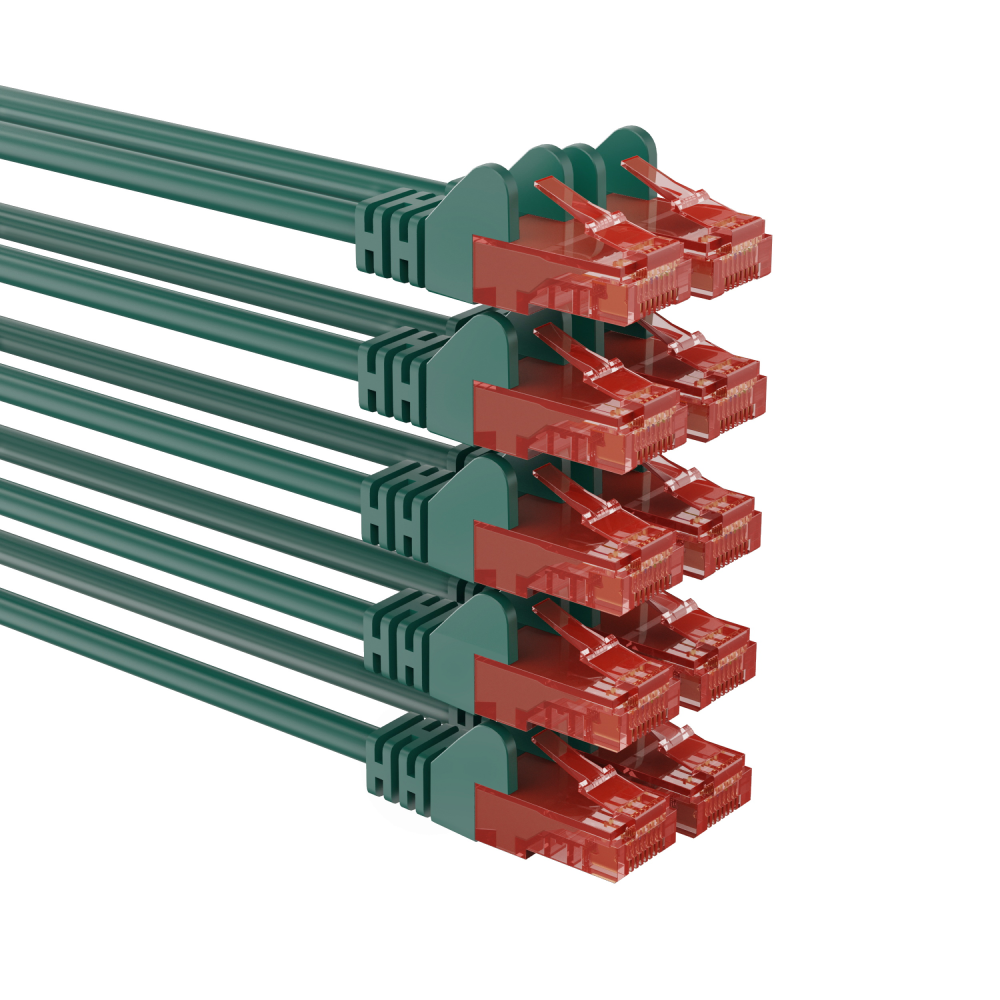 U/UTP Cat 6 - 10 meter - Groen - Allteq