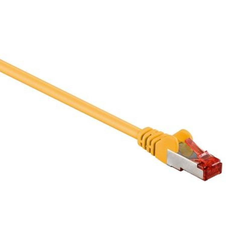 Image of S-FTP Kabel - 50 meter - Geel - Goobay