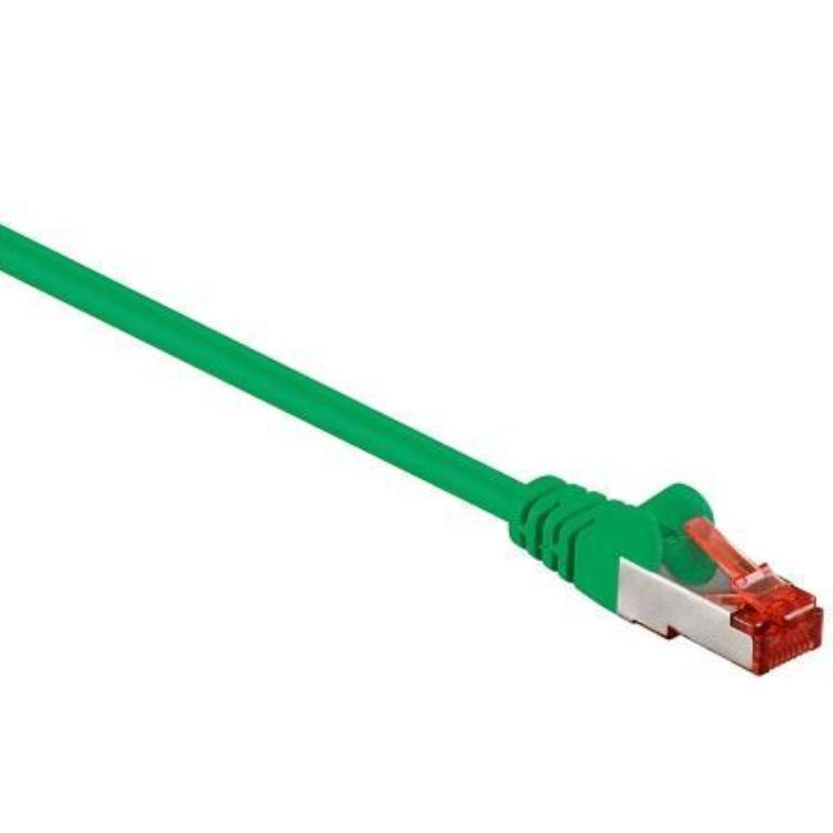 Image of S-FTP Kabel - 0.5 meter - Groen - Goobay