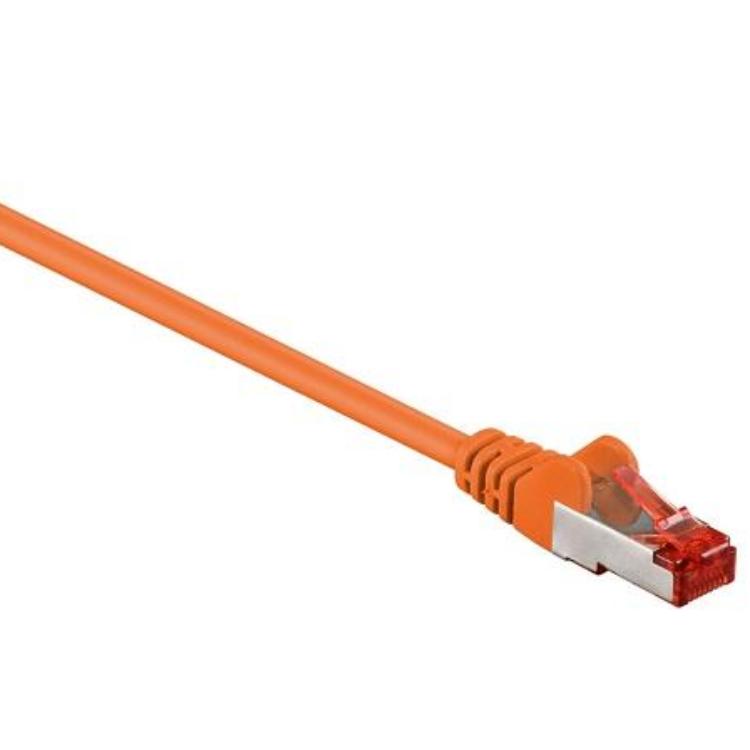 Image of S-FTP Kabel - 50 meter - Oranje - Goobay