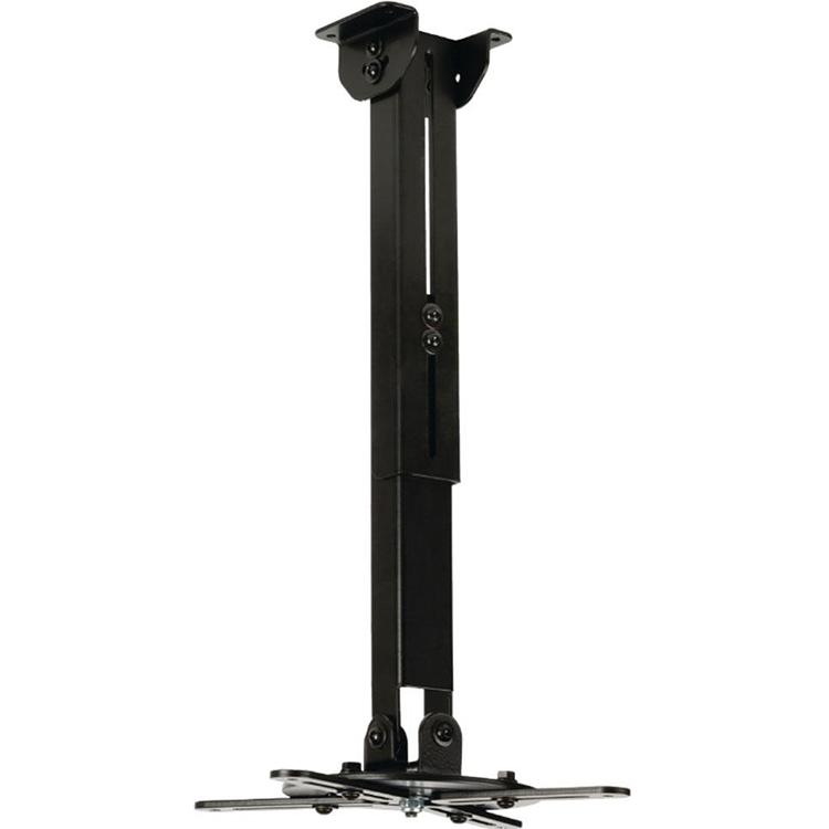 Muur- of plafondmontage - Zwart - Maximale belasting 10 kg - Valueline