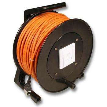 S/FTP Cat 6a kabel op haspel - Techtube Pro