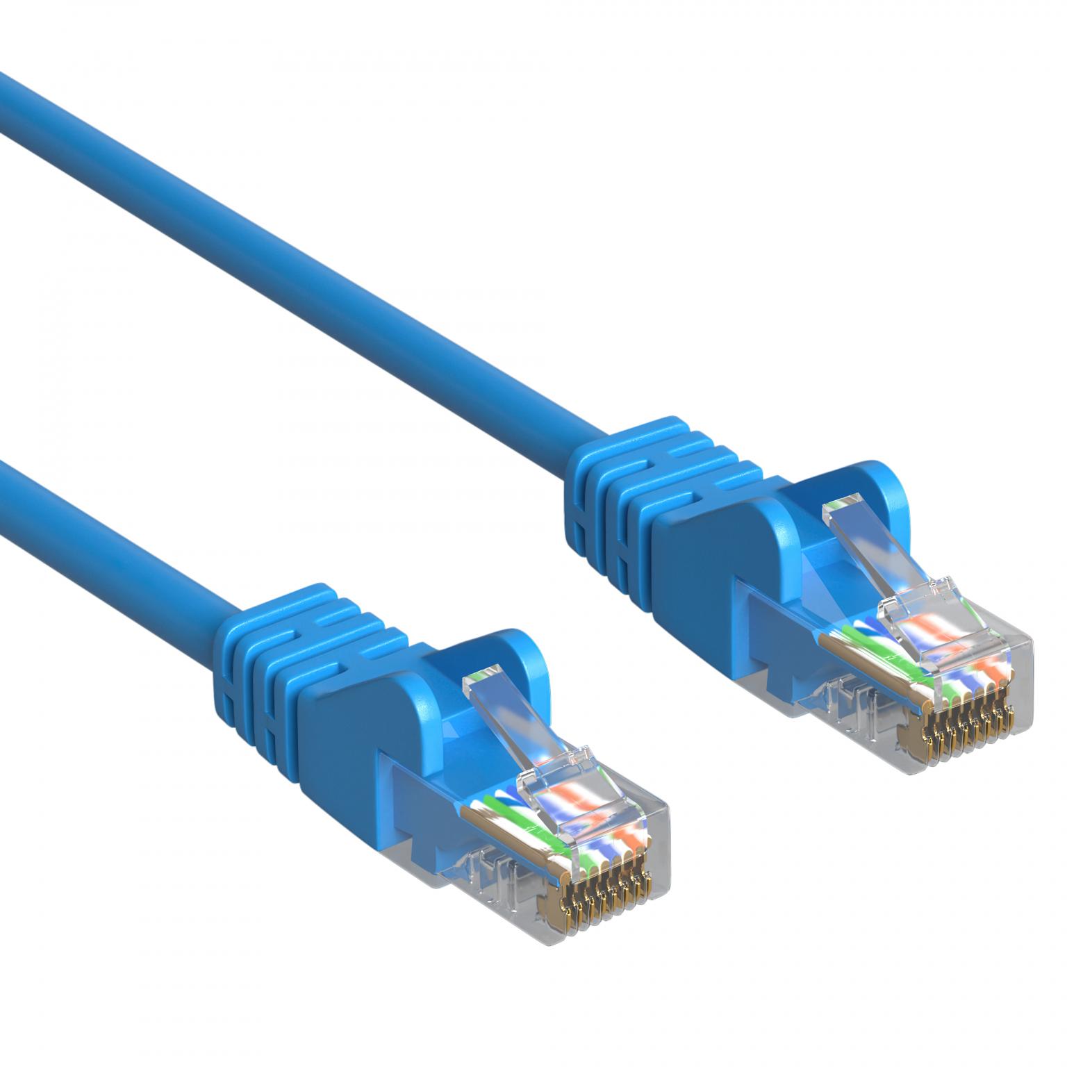 Image of U-UTP Kabel - 20 meter - Blauw - Goobay