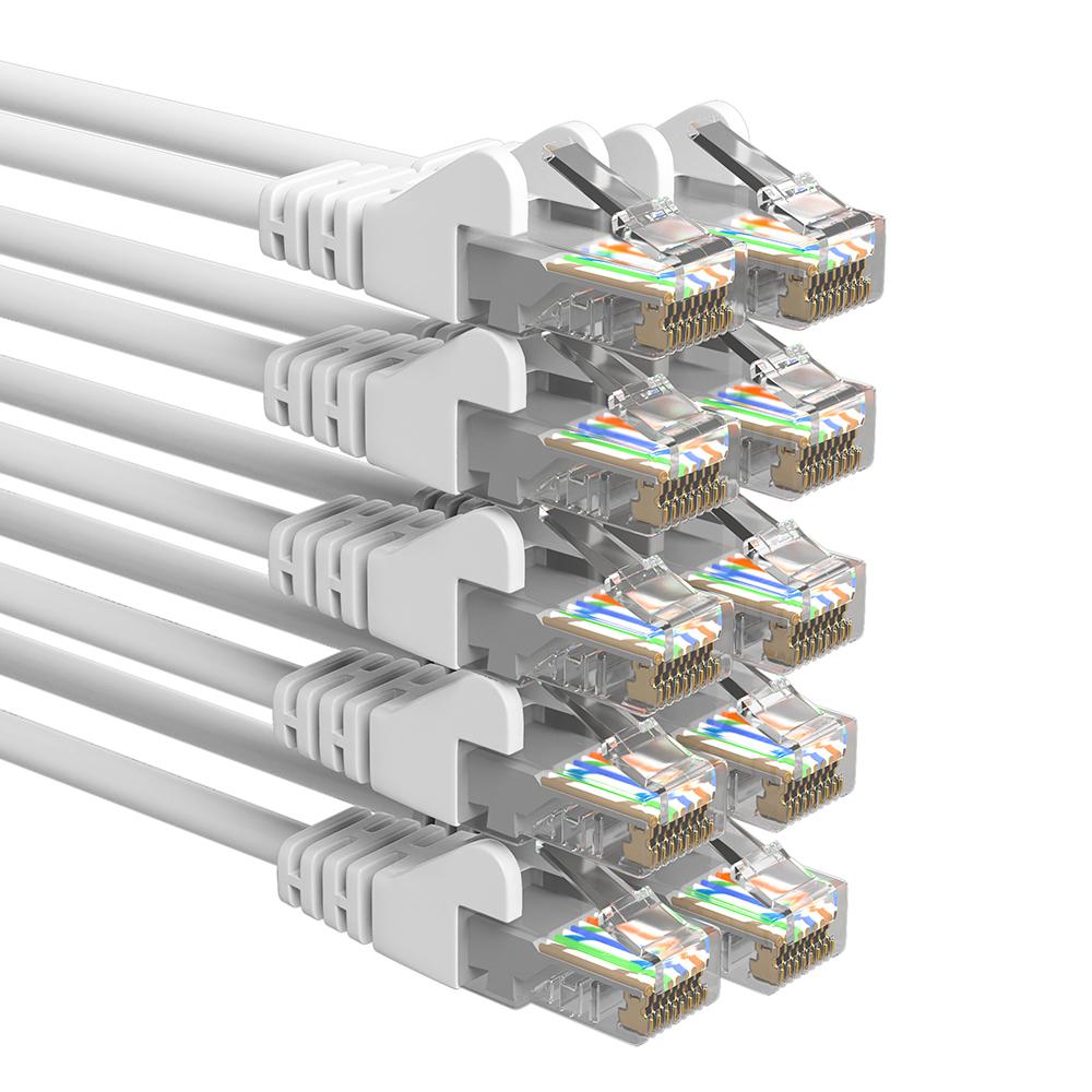 U/UTP Cat 5e - 7.5 meter - Wit - Allteq