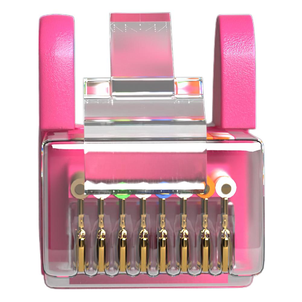 U/UTP Cat 5e - 30 meter - Roze - Allteq