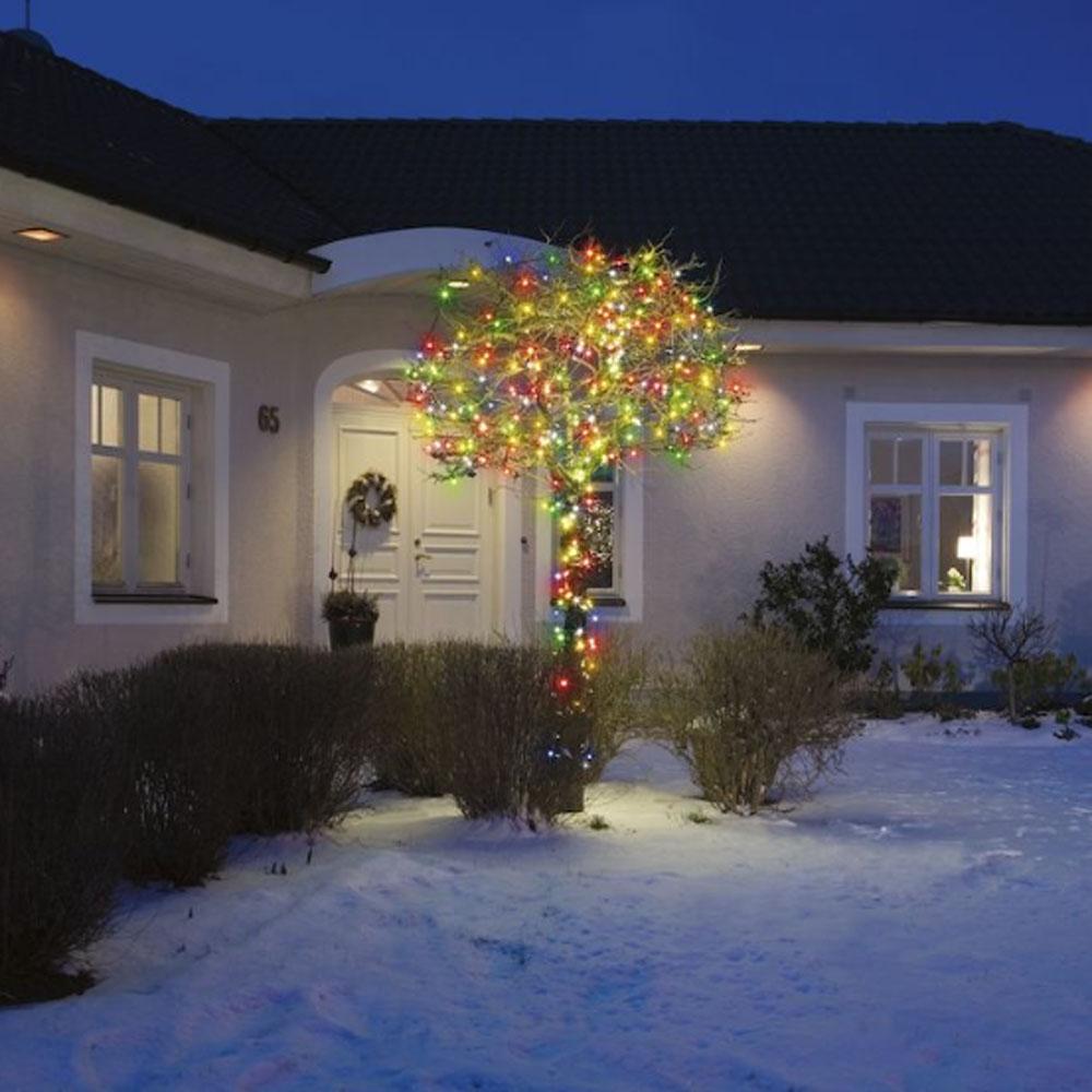 Kerstboomverlichting - led kerstverlichting binnen - 120 lampjes - 19 meter - multicolor
