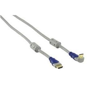 Image of HDMI kabel haaks - 1.5 meter - Grijs - HQ