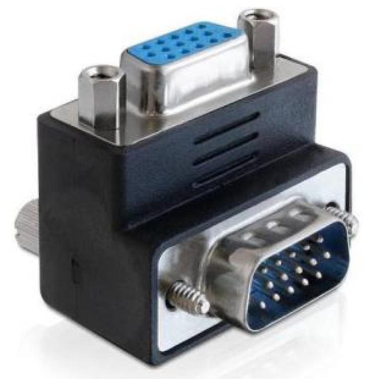 VGA Haakse adapter 90