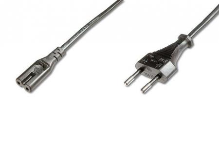 Image of Equip Euro Power Cable, black