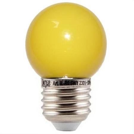 E27 led lamp Geel