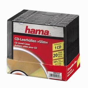 Image of Cd Slim Box 20 Pak - Hama