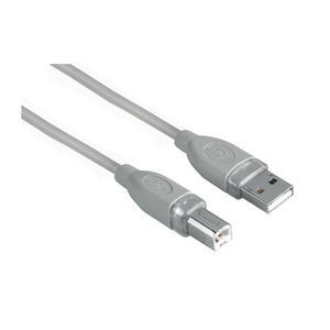 Image of Hama Usb Connection Cable A-Plug - B-Plug, Grey, 3.0 M