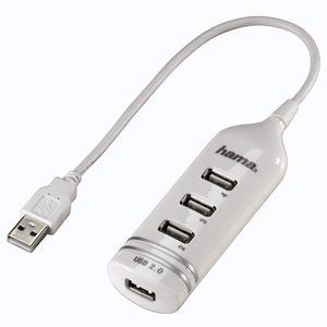 Image of Hama Usb 2.0 Hub 1:4 Z.Netdeel