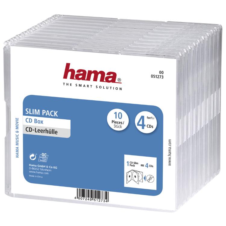 CD/DVD - 10 stuks - Hama